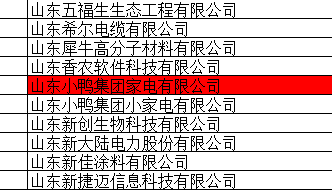 喜報(bào)！熱烈祝賀小鴨家電公司榮獲省級“專精特新”企業(yè)榮譽(yù)稱號！